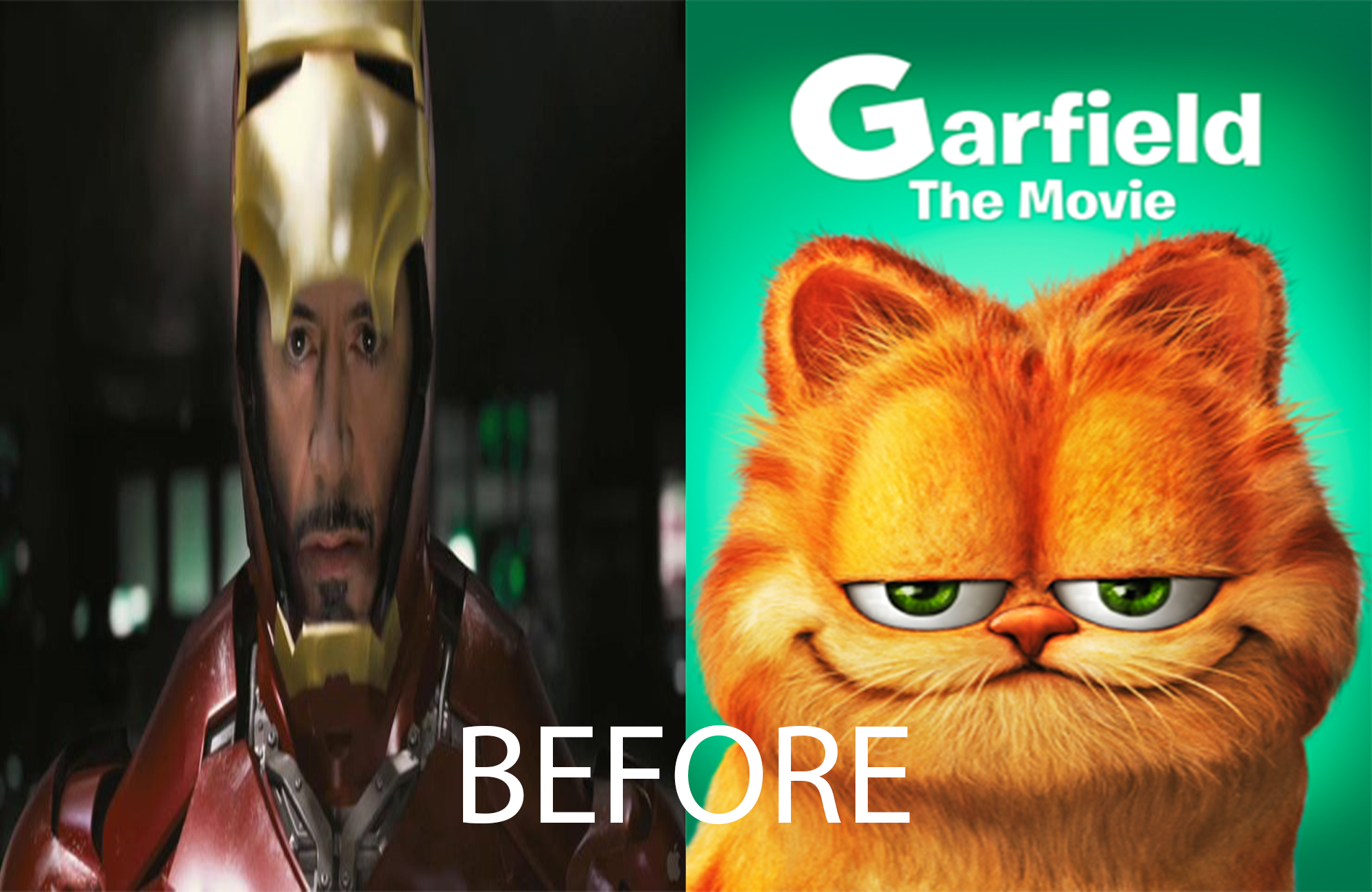 Ironman Garfield before